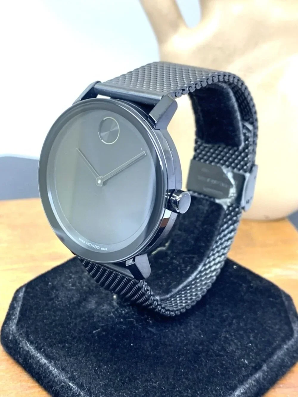 Movado Men's Watch 3600792 Bold Evolution Swiss Quartz Black Dial Steel 40mm